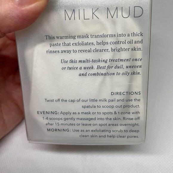Beekman 1802 Milk Mud Mask 1.69 oz Warming Clay Exfoliating Treatment - Picture 4 of 11